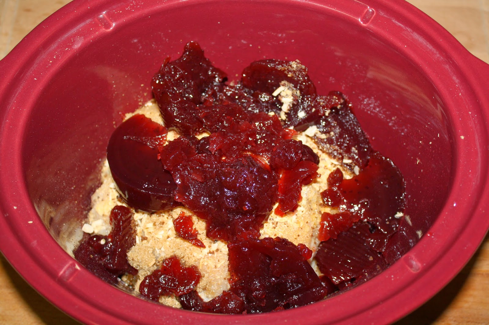 EmilyCanBake Crock Pot Cranberry Chicken
