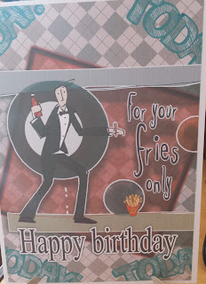 For Your Fries only... Happy birthday 5" x 7" card For Your Fries only... Happy birthday 5" x 7" card