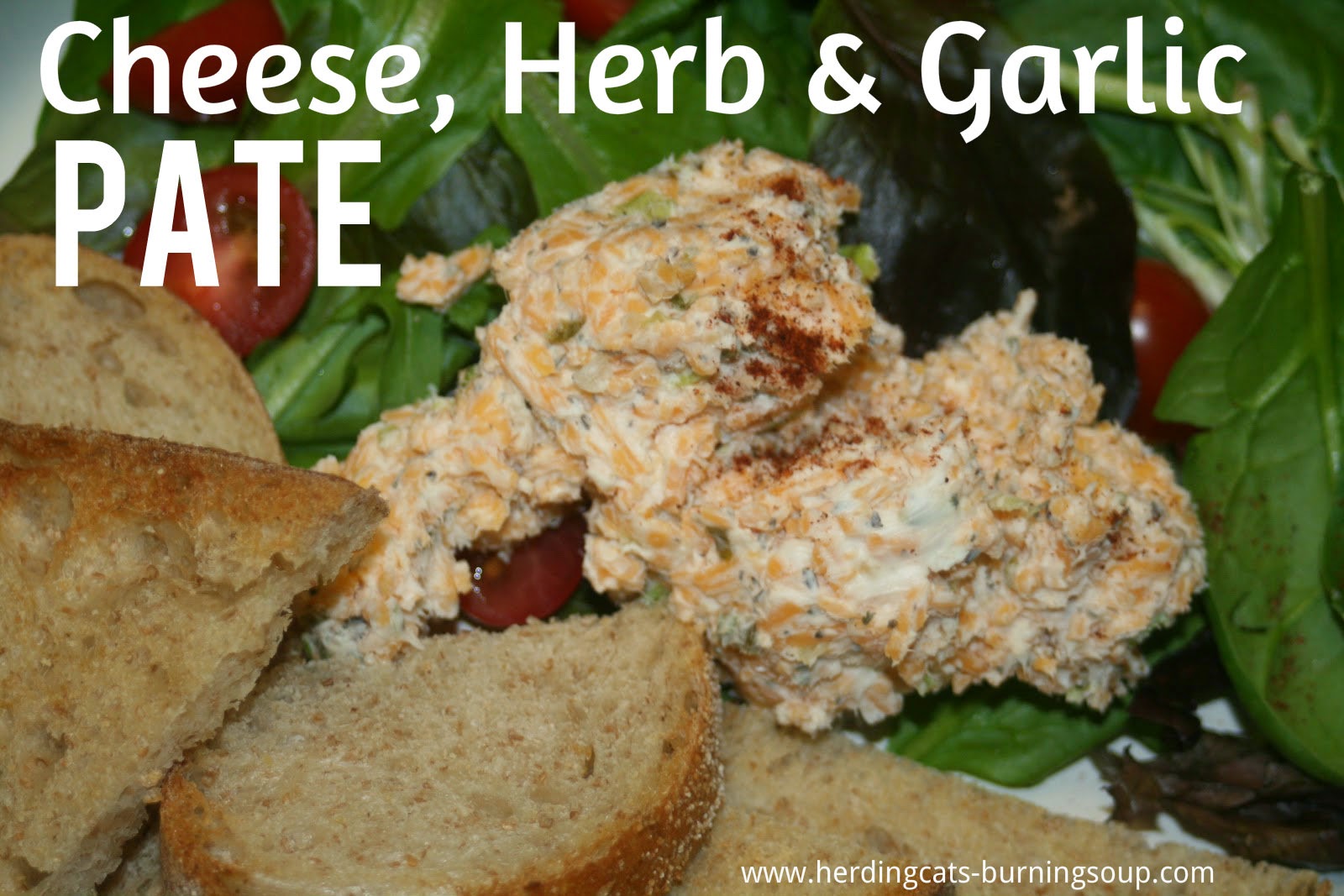 Tasty Delights Cheese, Garlic & Herb Pate