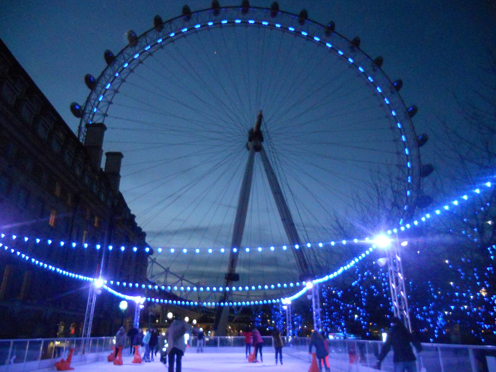 Photography by Me Ice Skating at the London Eye