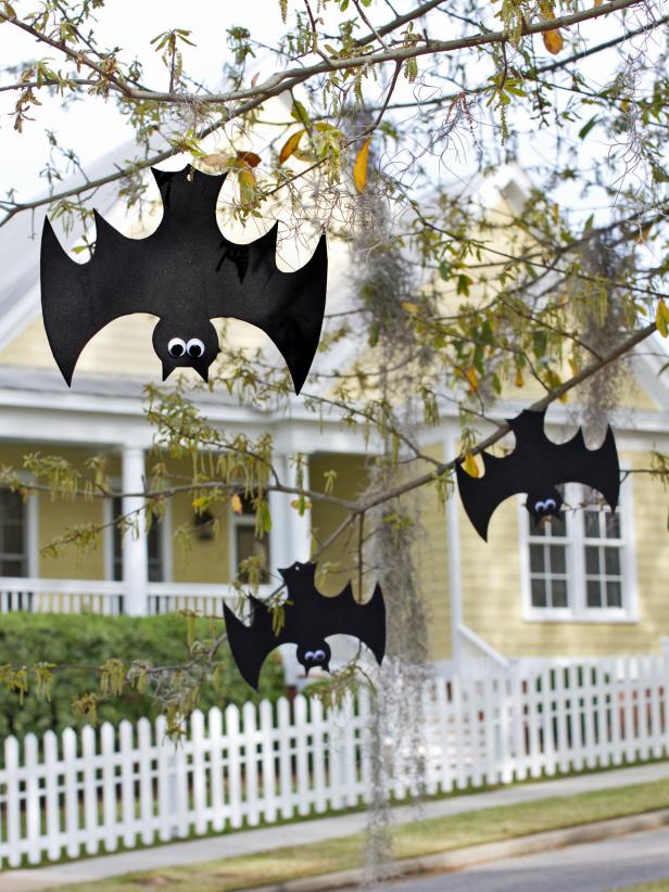 Cómo hacer murciélagos para Halloween paso a paso ~ 
