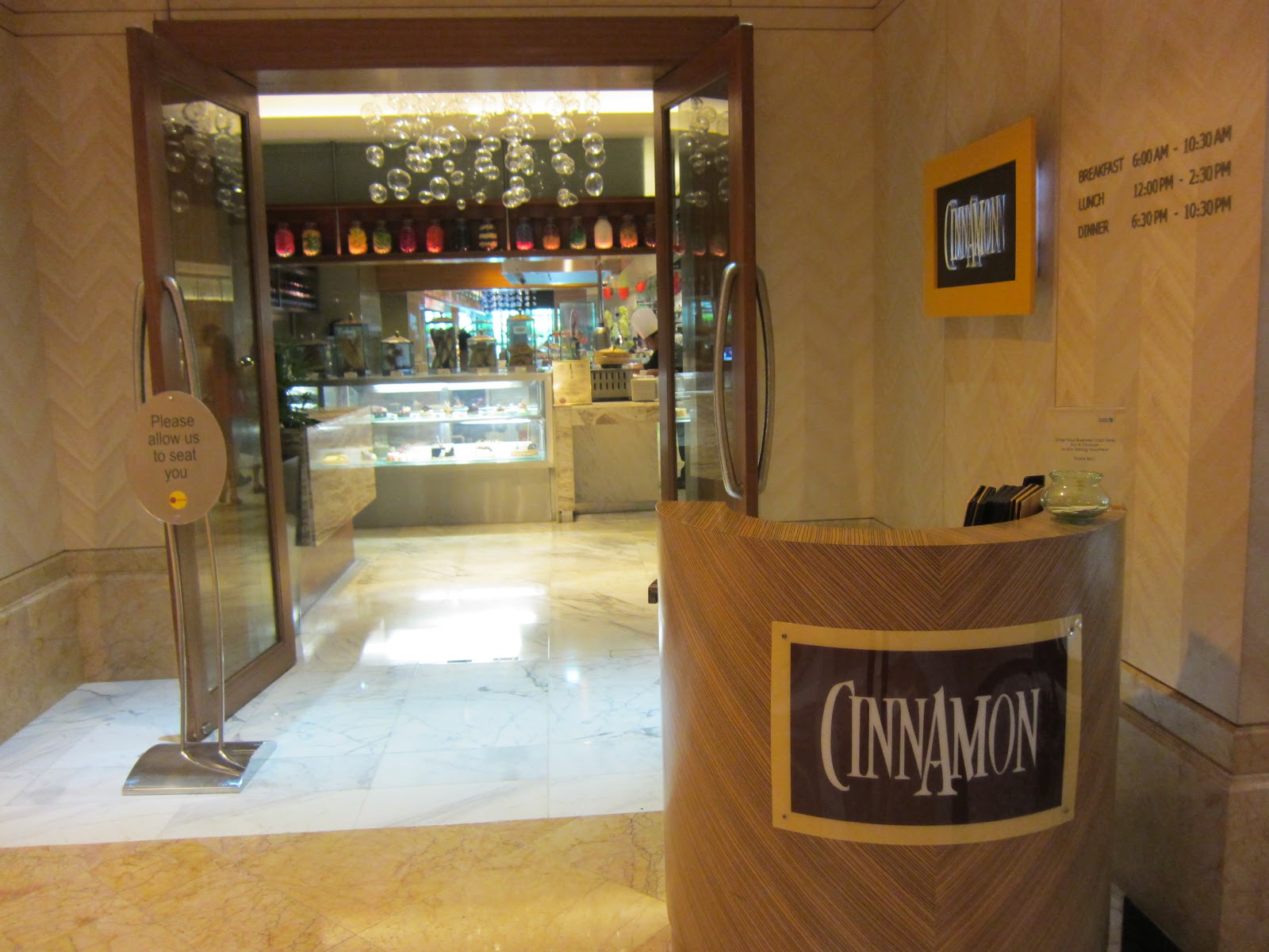 Lunch Date Cinnamon Coffee House One World Hotel BeckyWong