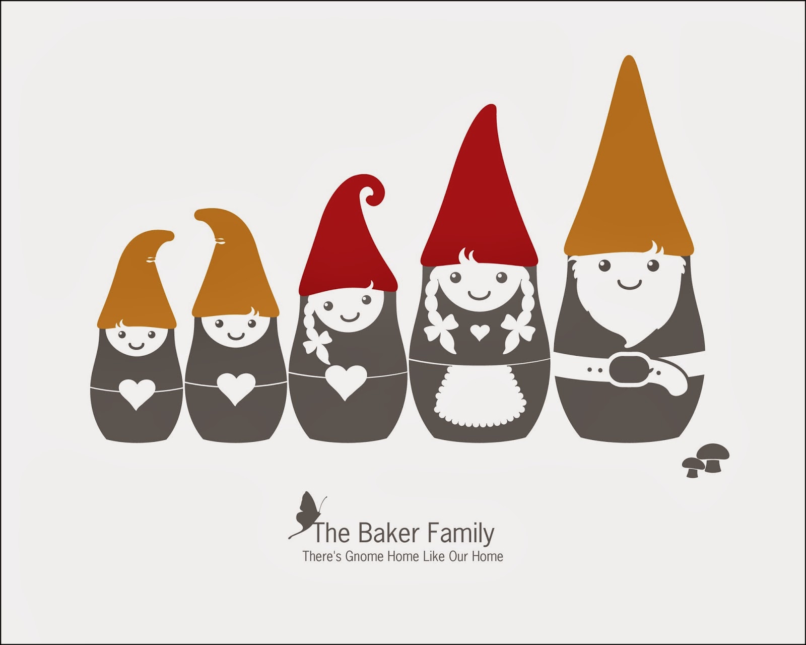 restlessrisa Custom GNOME Family Digital Portrait