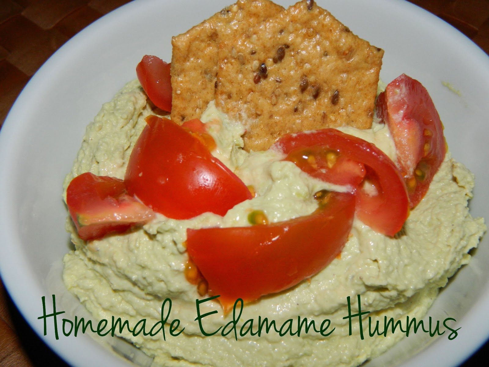 My Favorite Things Homemade Edamame Hummus