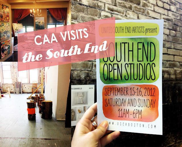 CAA's Assistant Director goes to South End Open Studios Where Art