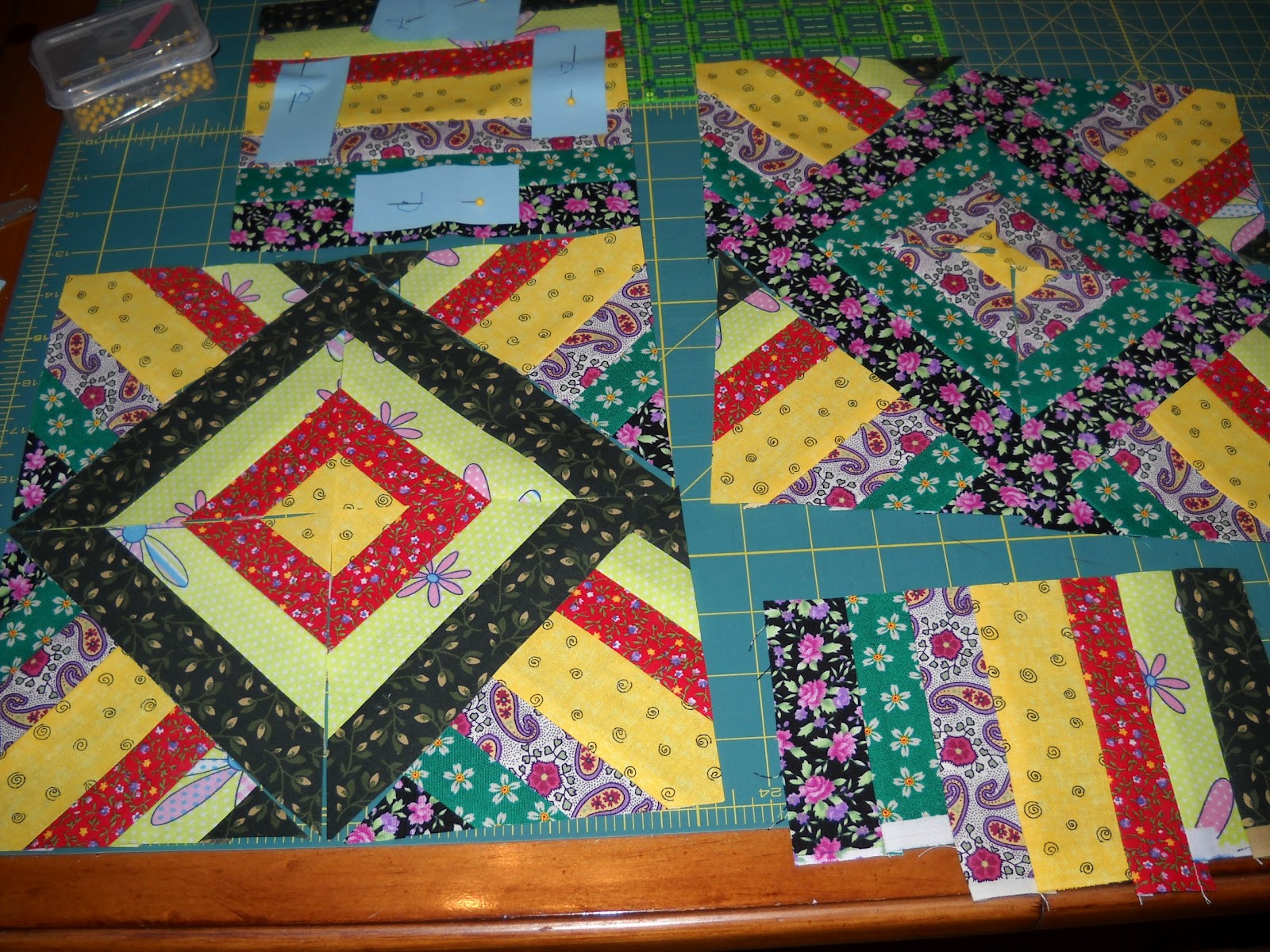 Gwen's Quilt Barn Hidden Wells Quilt Block
