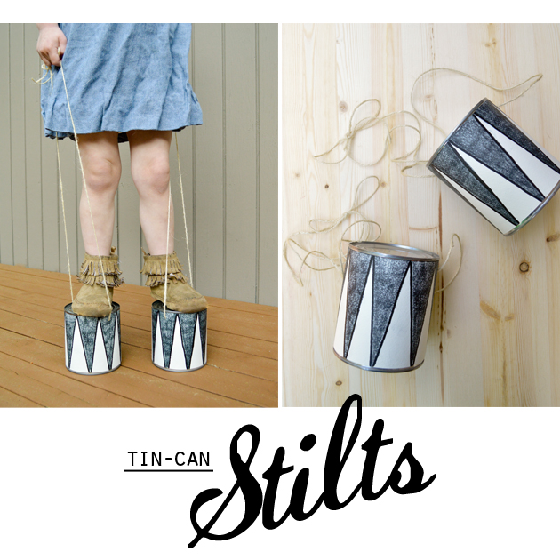 swoon studio Make it TinCan Stilts