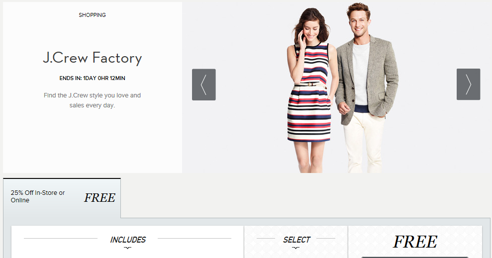 J.Crew Aficionada Gilt City + J.Crew Factory = 25 Off {wahoo!}