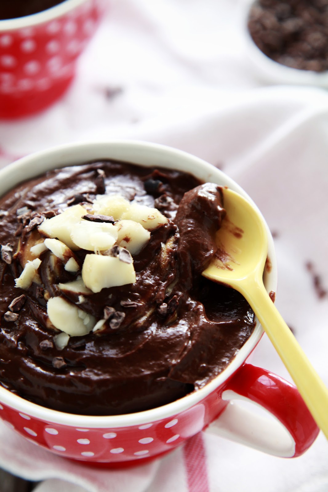 Chocolate, Banana & Peanut Butter Mousse Dairy Free, Gluten Free. The Whimsical Wife