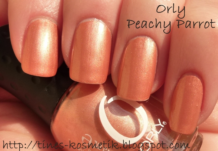 Orly Nail Lacquer in "Peachy Parrot" - wide 1