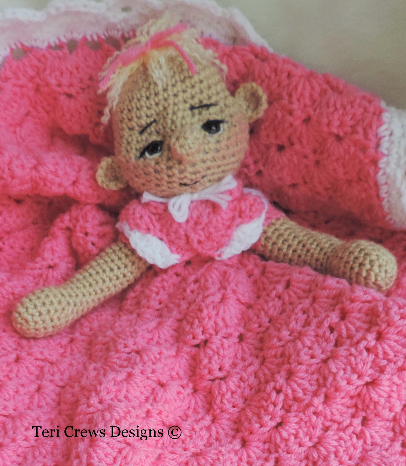 Teri's Blog: New Dolly Huggy Blanket Pattern