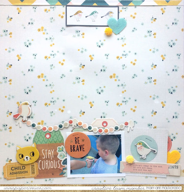 Lump, Bump and Clump! Be Brave Crate Paper Spotlight Paper Issues