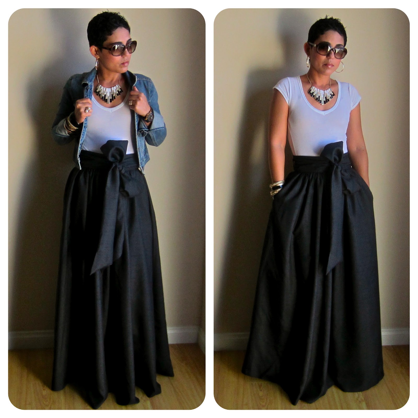 DIY Maxi Skirt.....AGAIN |Fashion, Lifestyle, and DIY