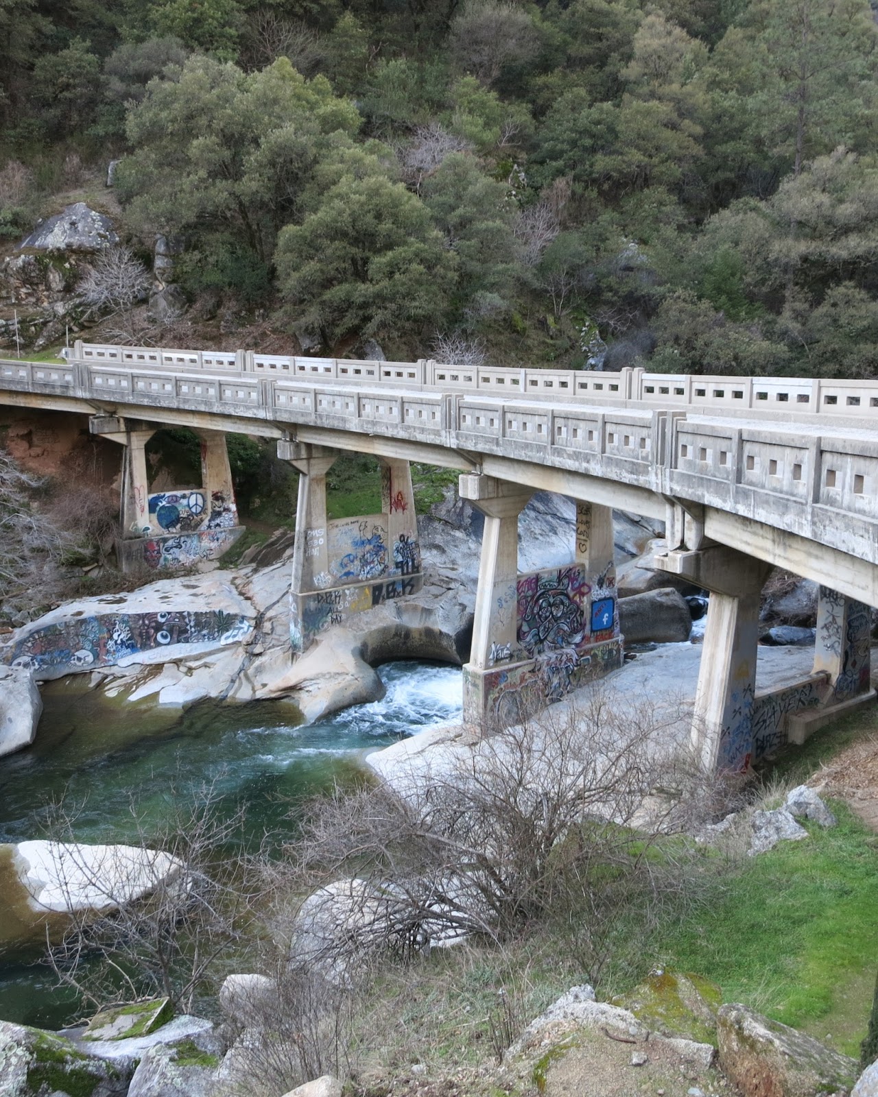 Bridge of the Week El Dorado County, California's Bridge Rock Creek