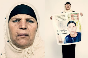 Mannoubia Bouazizi, the mother of Tunisian street vendor Mohammed Bouazizi. "Mohammed suffered a lo