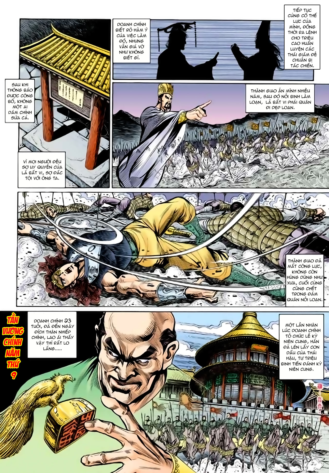 Thiên Tử Truyền Kỳ 2 - Tần Vương Doanh Chính Chapter 67