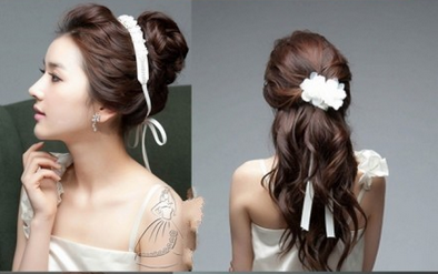 Bridal Hairstyle Korean Damen Hair