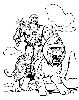 Krafty Kidz Center: He-Man coloring pages