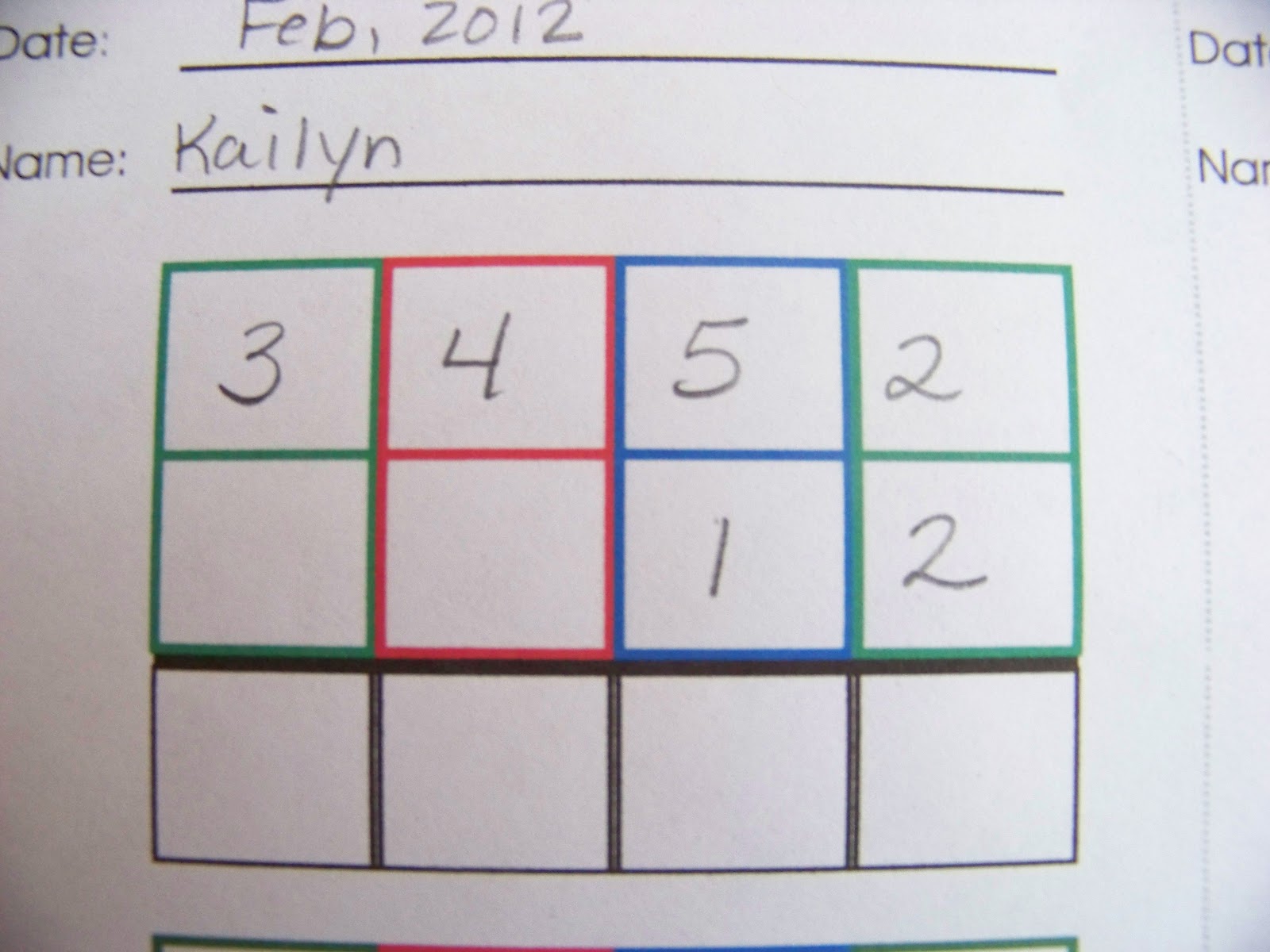 Family Montessori At Home Checkerboard Multiplication 2