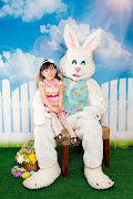 The Easter Bunny stopped by our neighborhood clubhouse taking time from his . efc ba