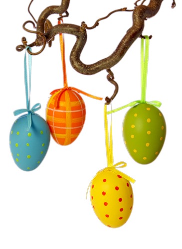 ForgetMeNot: Easter eggs on trees