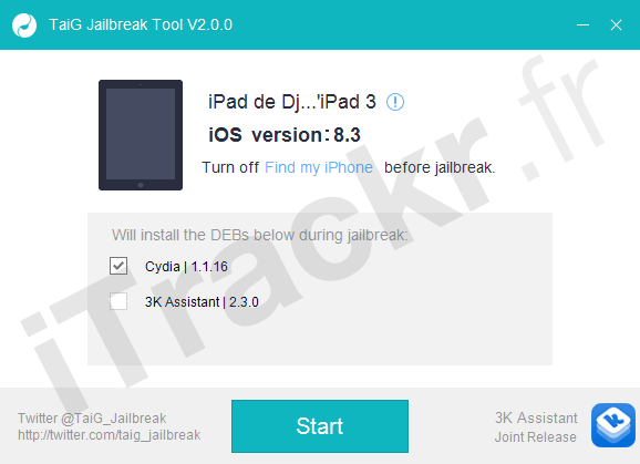 Tutorial and Guide to Untethered Jailbreak iOS 8.x.x Using TaiG on iPhone, iPad & iPod Touch Tutorial and Guide to Untethered Jailbreak iOS 8.x.x Using TaiG on iPhone, iPad & iPod Touch
