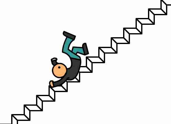 Fell Down Stairs