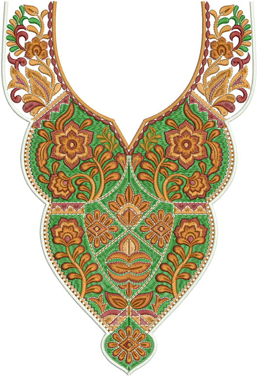 Latest AZ Neck Embroidery Designs Embdesigntube