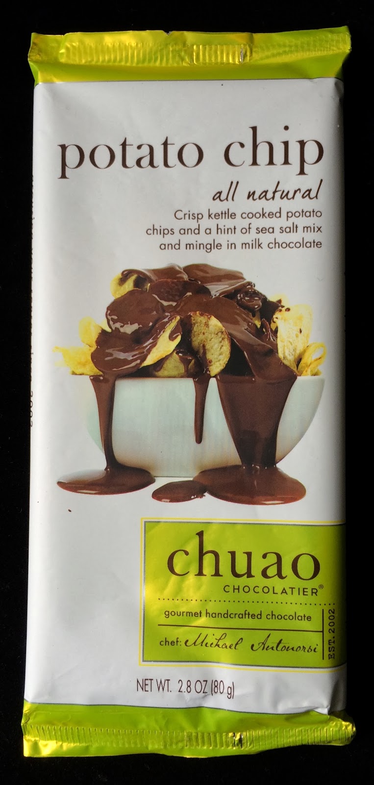 Obsessive Sweets Chuao Chocolatier Potato Chip Chocolate Bar
