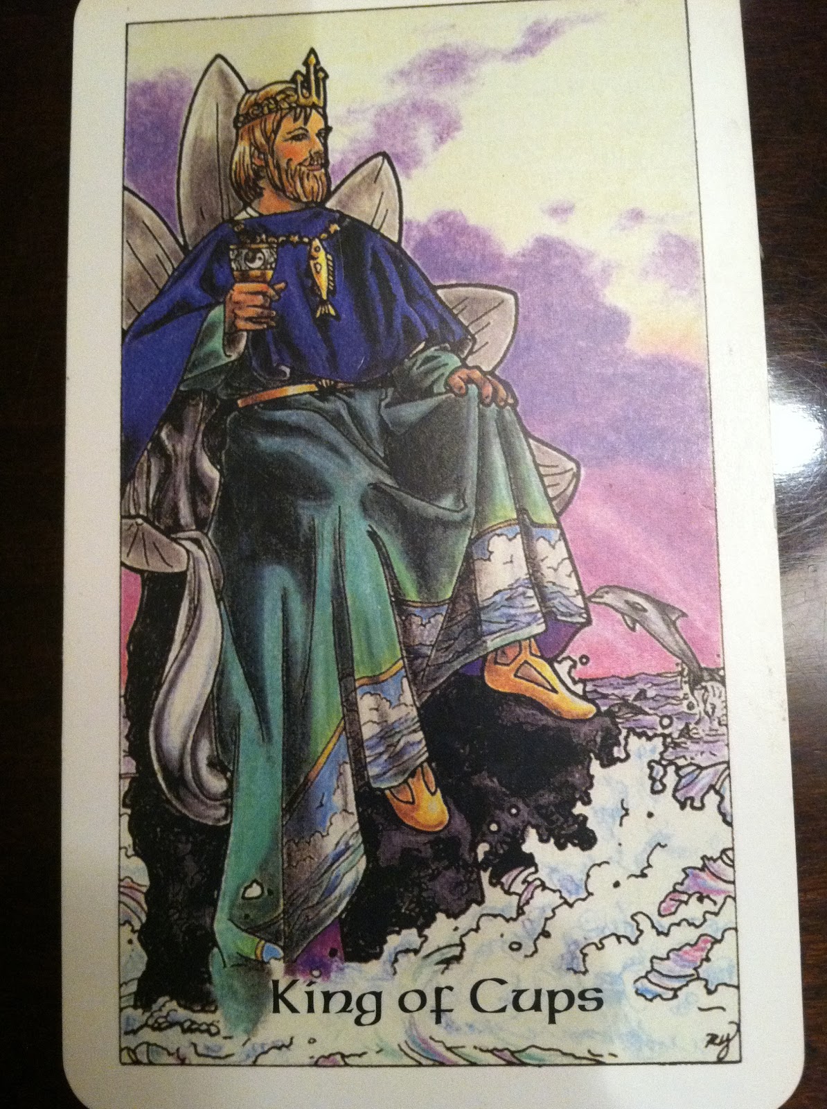 Turtlephoenix Tarot, Dreams, and Astrology A Dream Come True King of Cups