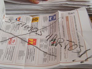 ABSTENCIONISMO Y VOTO NULO, A LA ALZA EN EDOMEX