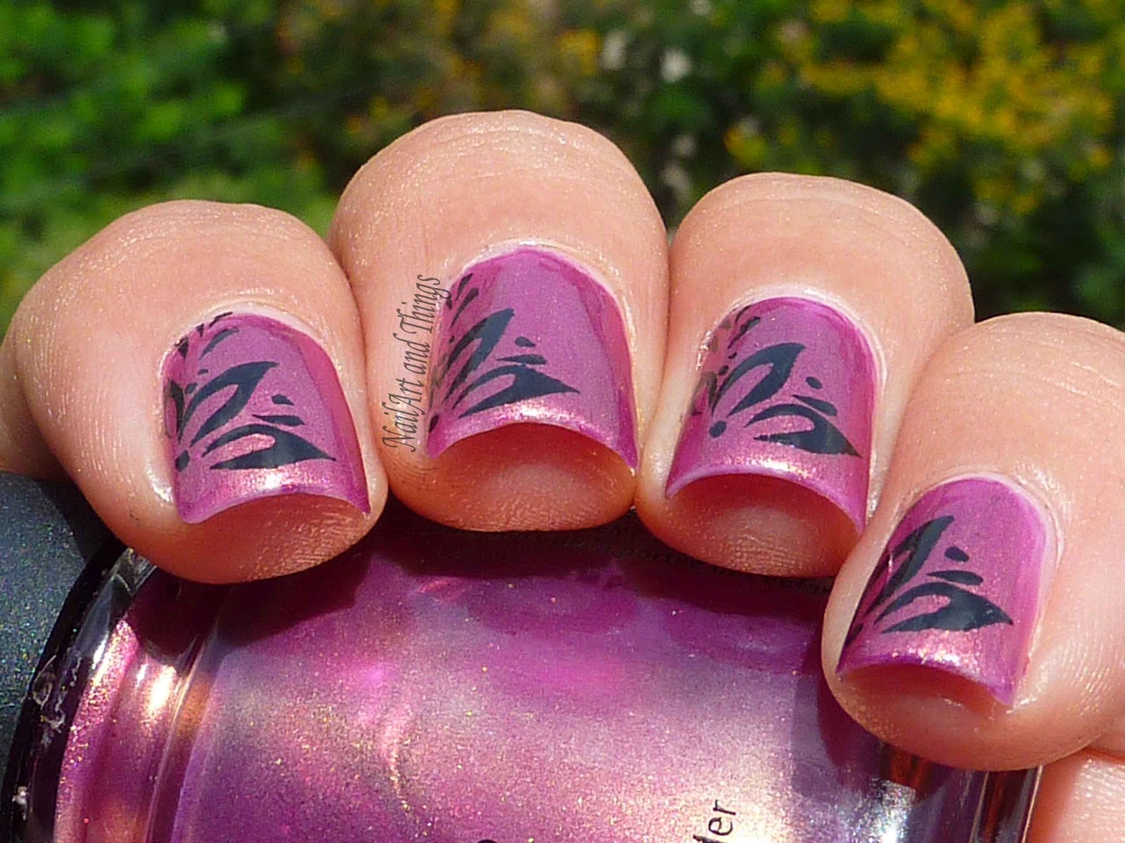 angel nail art picture 