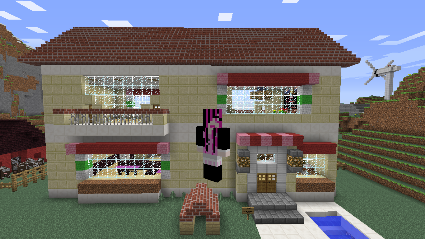 lego friends minecraft