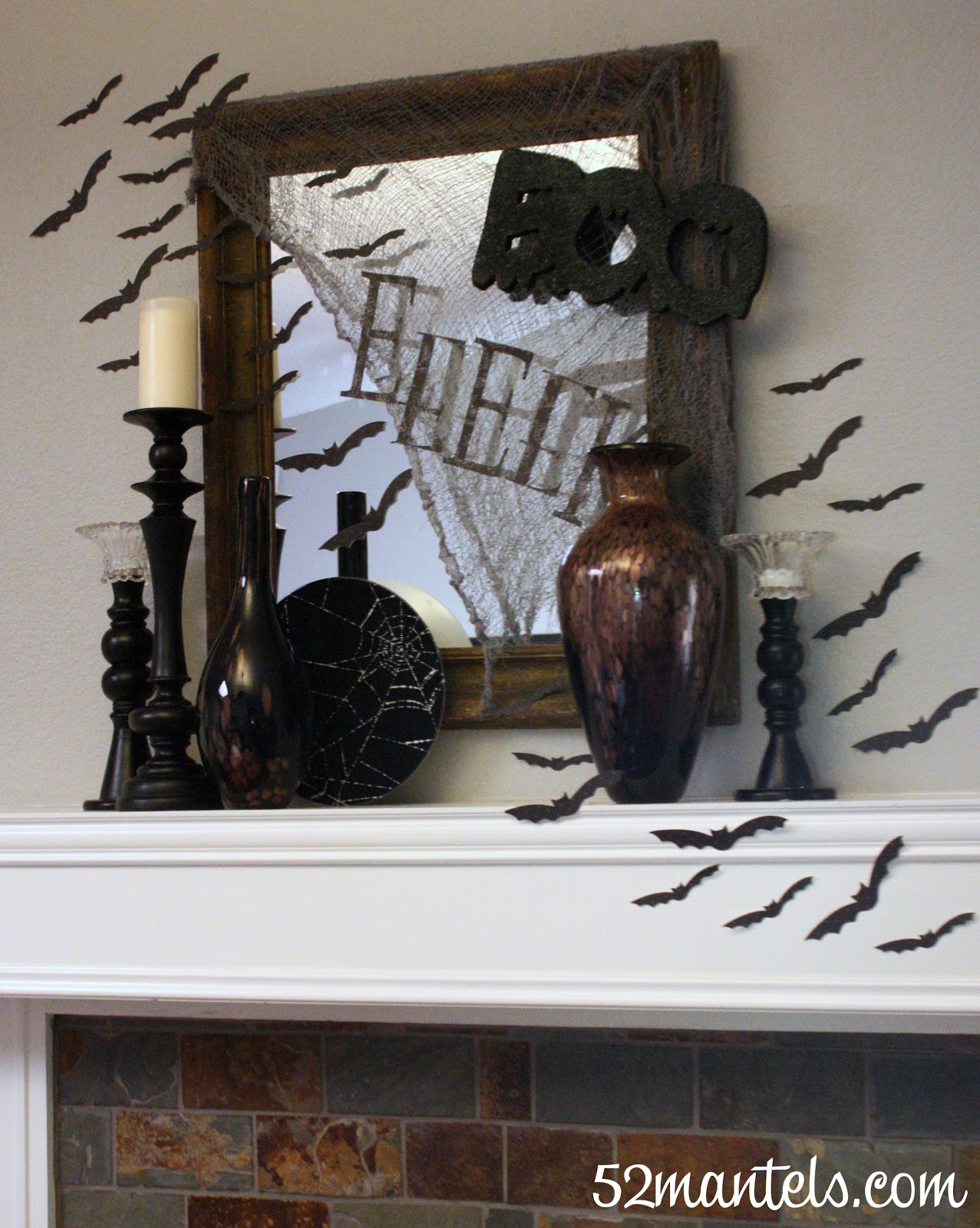 52 Mantels 4 Halloween Mantels