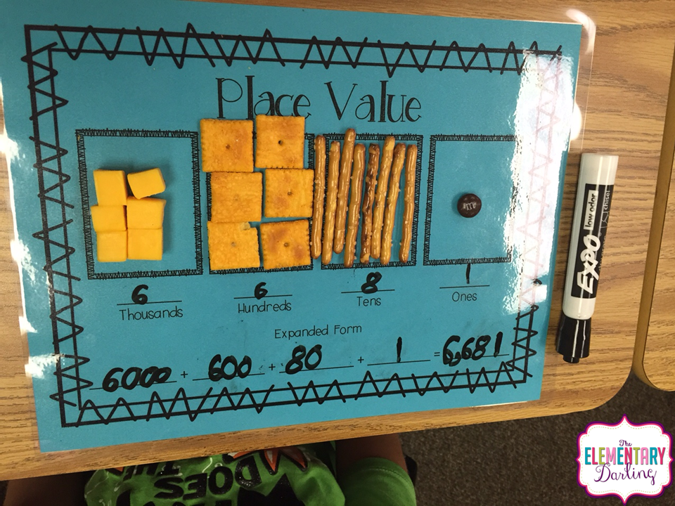 Place Value Mat The Elementary Darling