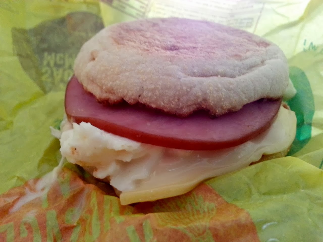Eat Drink And Be Me McDonald's Egg White Delight McMuffin