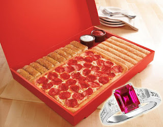 Medium Pizza For $5.99 QUEENSLAND-based takeaway giant Domino’s is obsessed with two numbers it hopes will mean it thrashes Pizza Hut. And one of its Brisbane locations is already hitting that target. ONE week in.