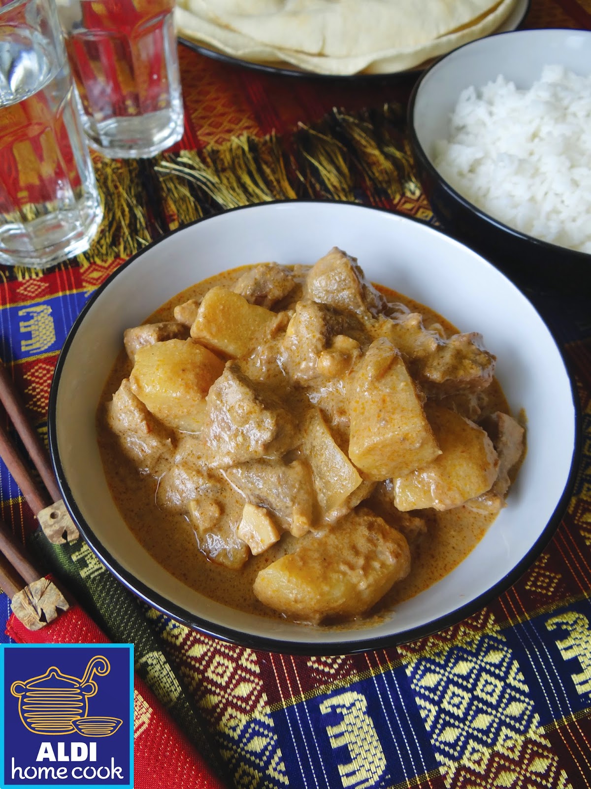 ALDI home cook Massaman Beef Curry