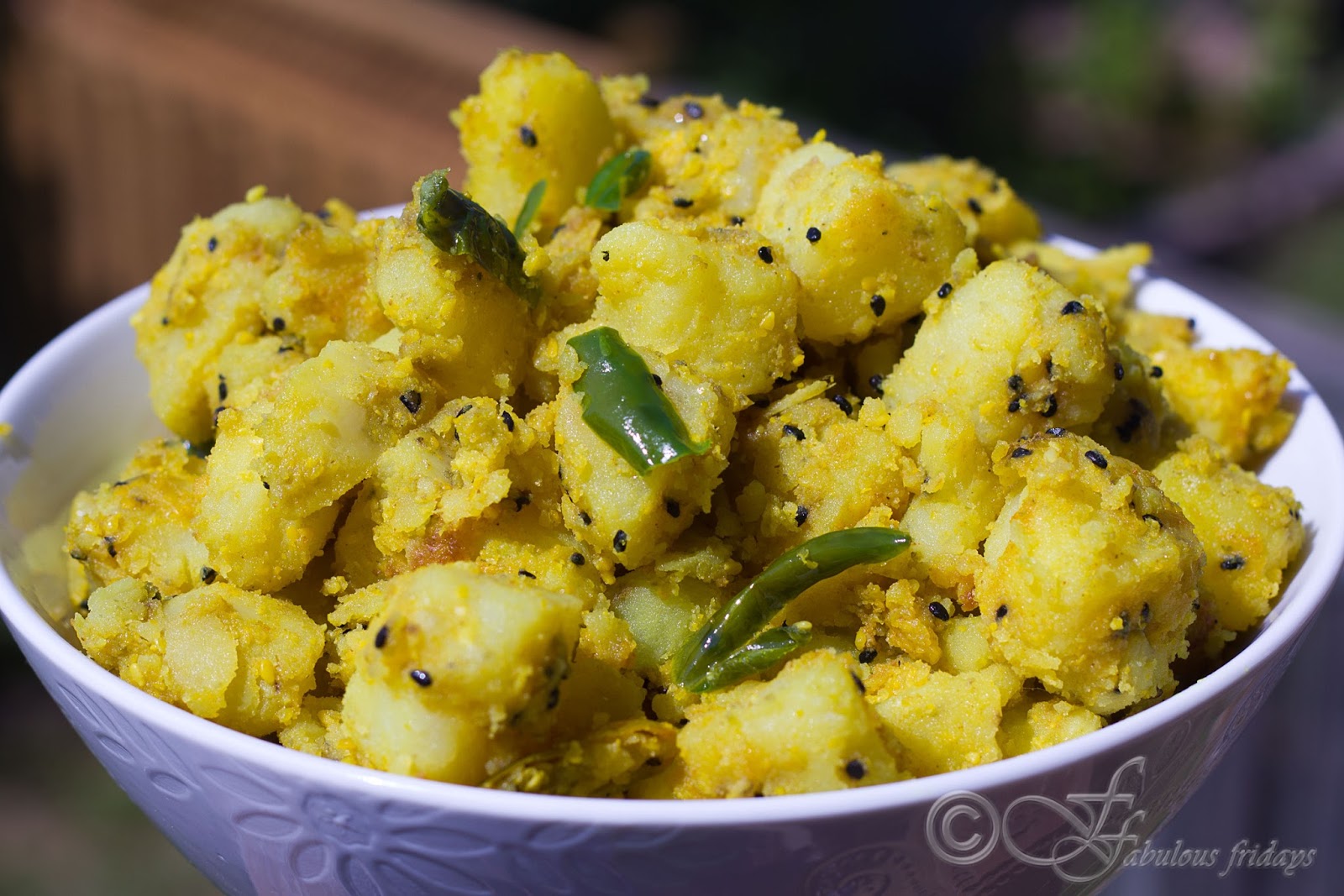 fabulous fridays Sesame potatoes