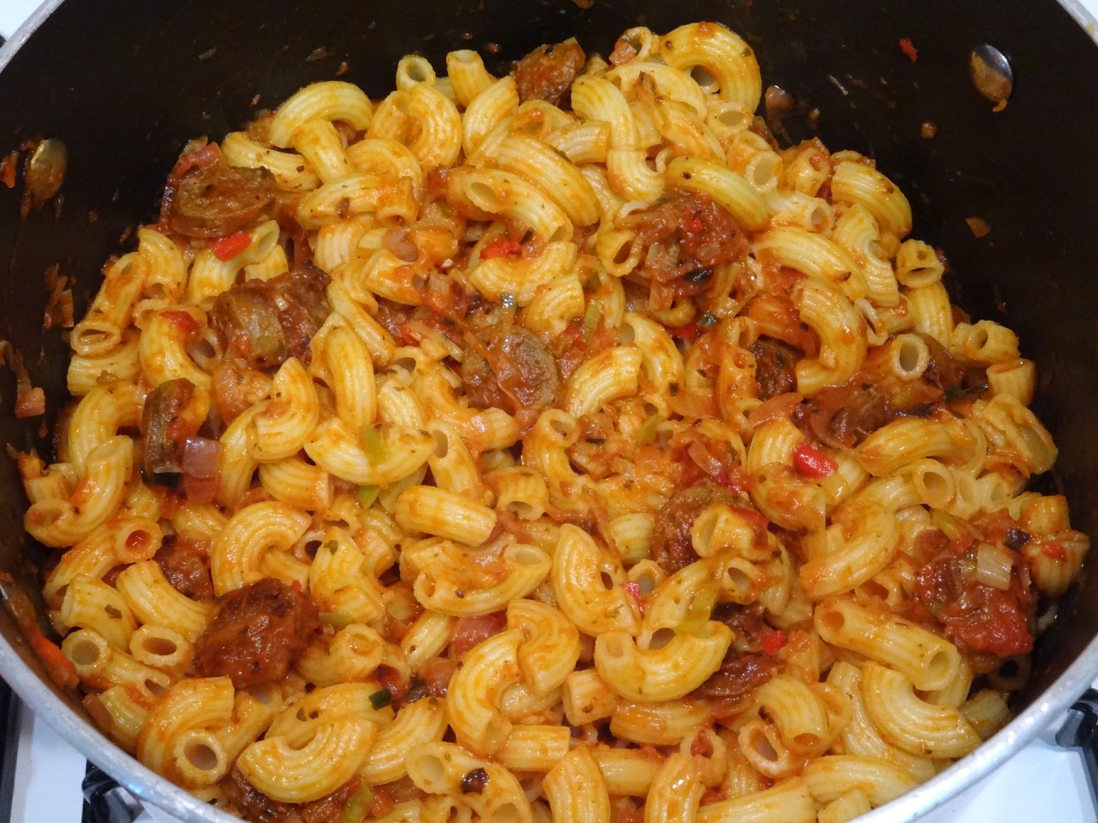Kitchen Experiments Pasta and Polish Sausages