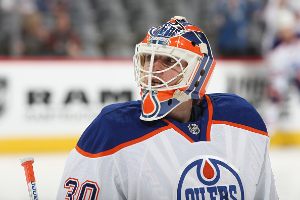 Ben Scrivens' 2014 Edmonton Oilers Mental Health Awareness Goalie