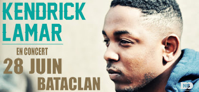 Kendrick Lamar au Bataclan le 28 juin!