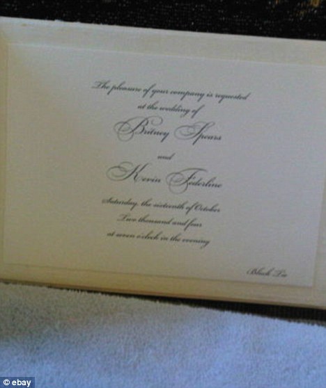 britney spears memorabilia