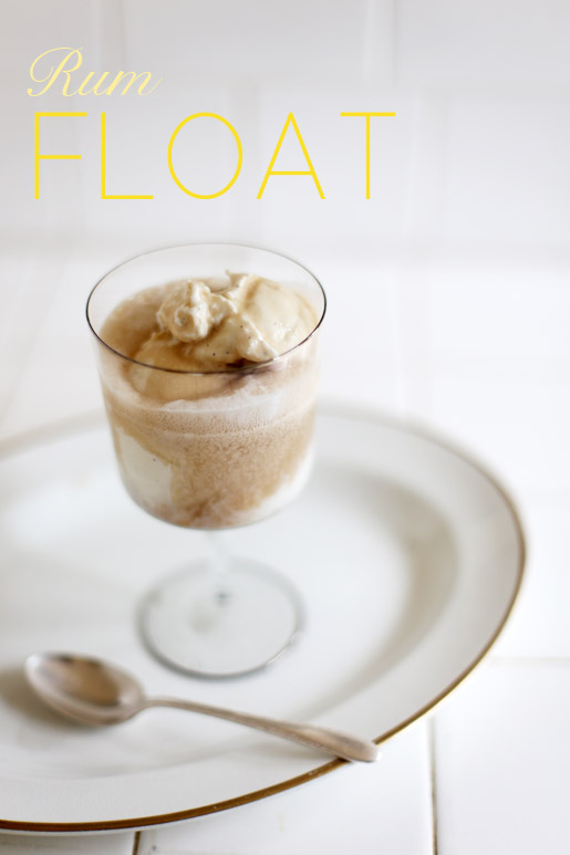 Rum Float could i have that?