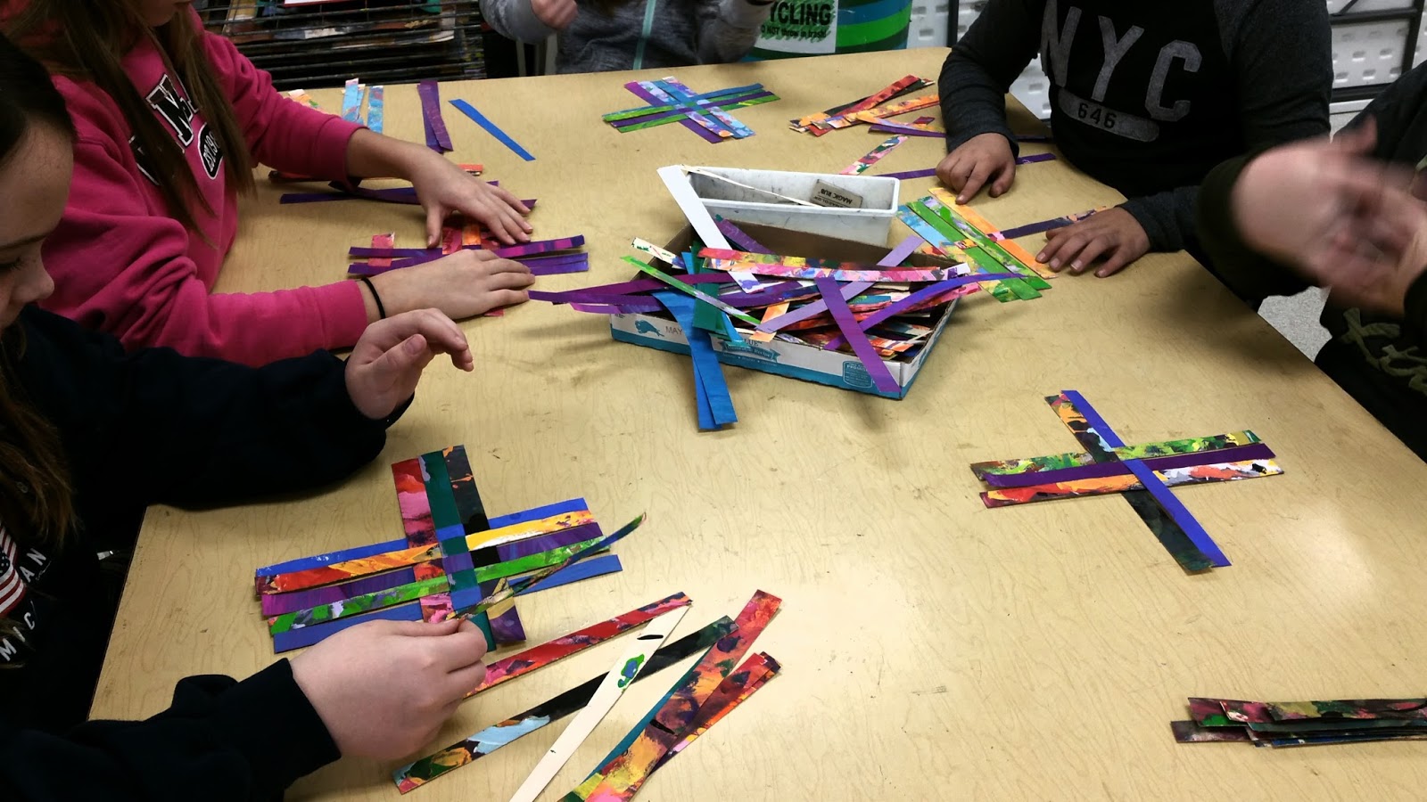 Paintbrush Rocket 5th Grade Loose Weavings