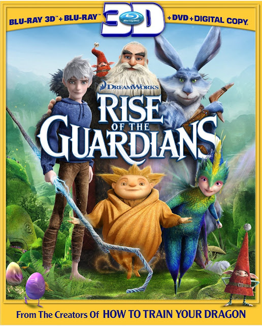 Rise Of The Guardians, DVD, 3D BD, Blu-ray, Cover, Image