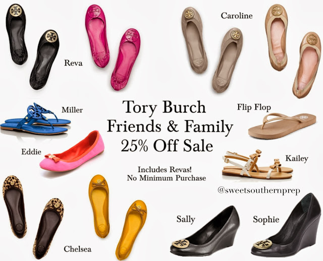 tory burch flats sizing