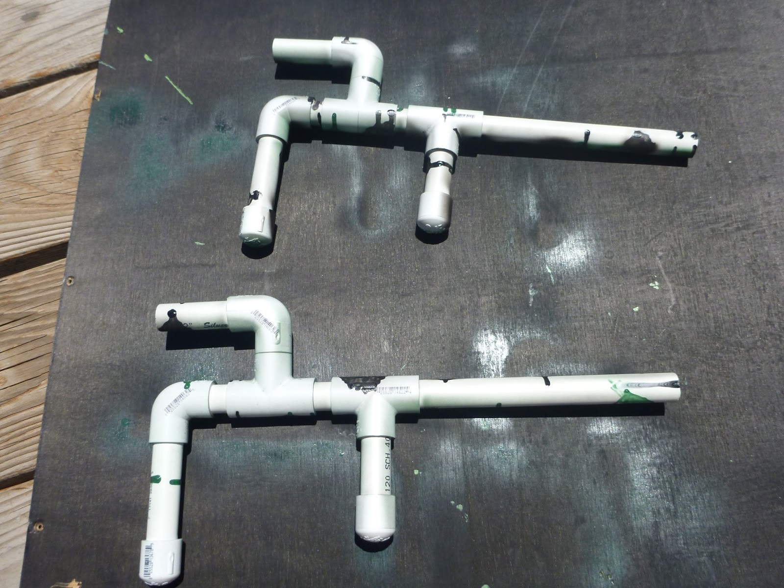 The Simple Nickel 6 PVC Pipe Marshmallow Shooters