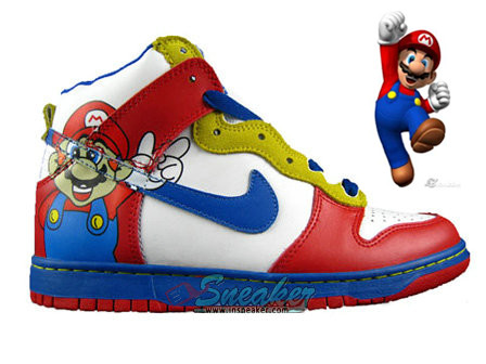 nike dunks high custom