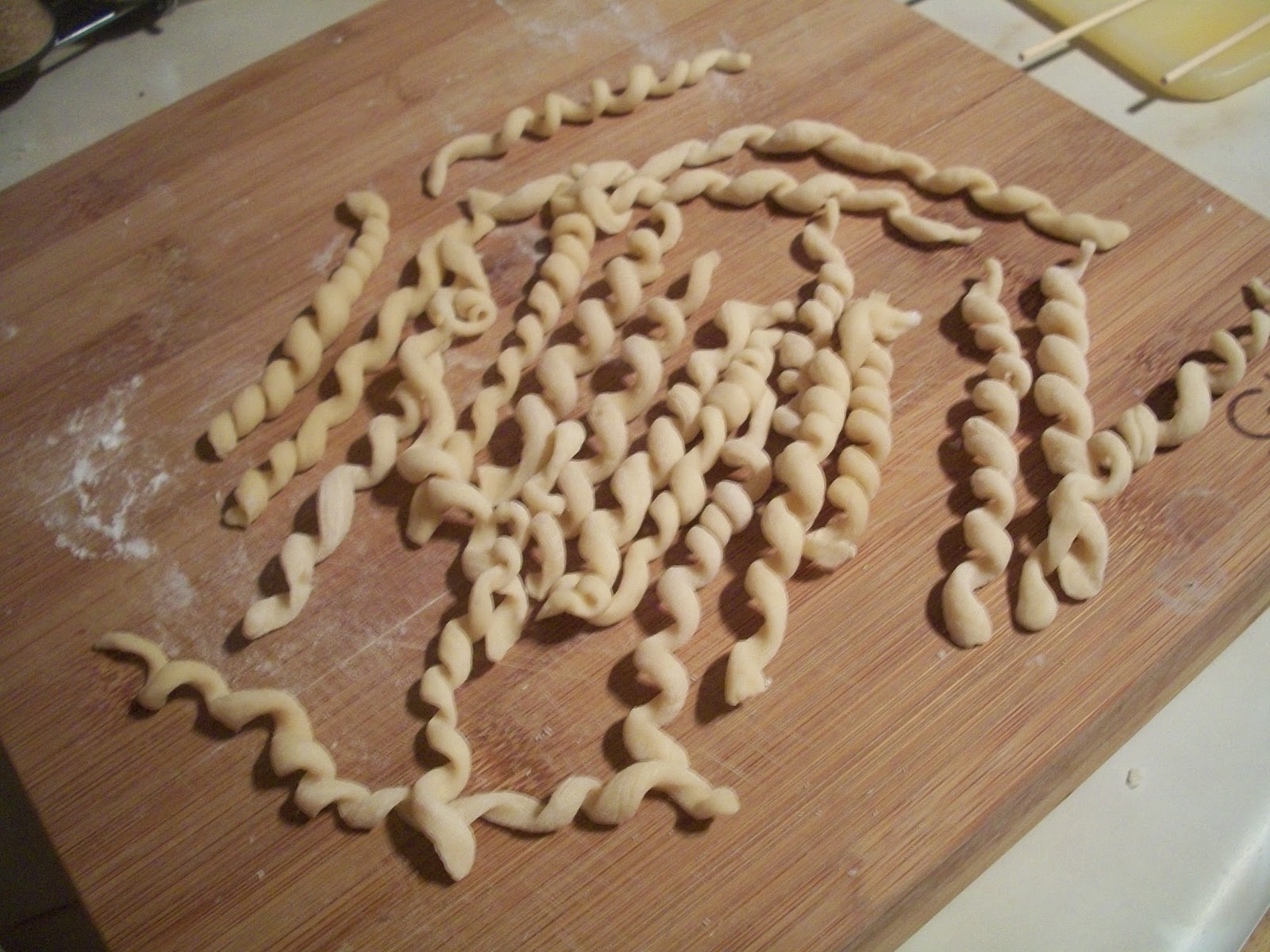Passione Per Cucina Homemade Fusilli Lunghi Pasta